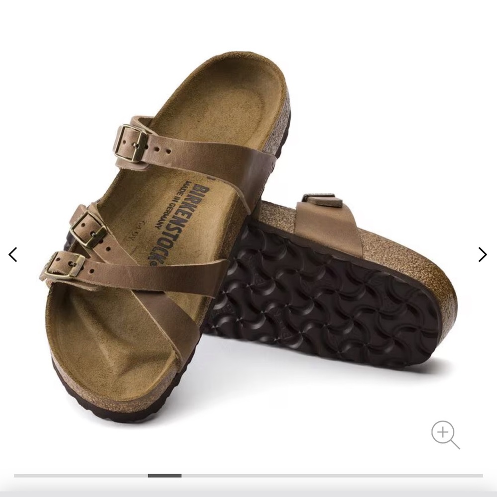 Size 38 Birkenstocks EUC